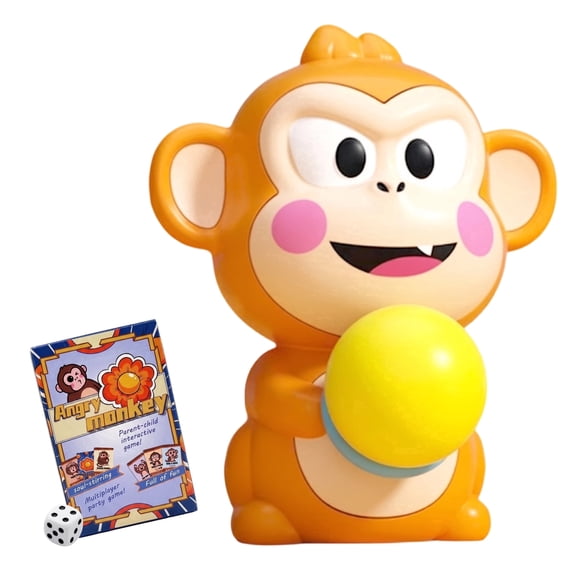 Flynow Monkey Ball Popper Toy Electric Launching Game Interactive Kids Toy Family Party Game Indoor Outdoor Fun for Boys Girls Birthday Gift