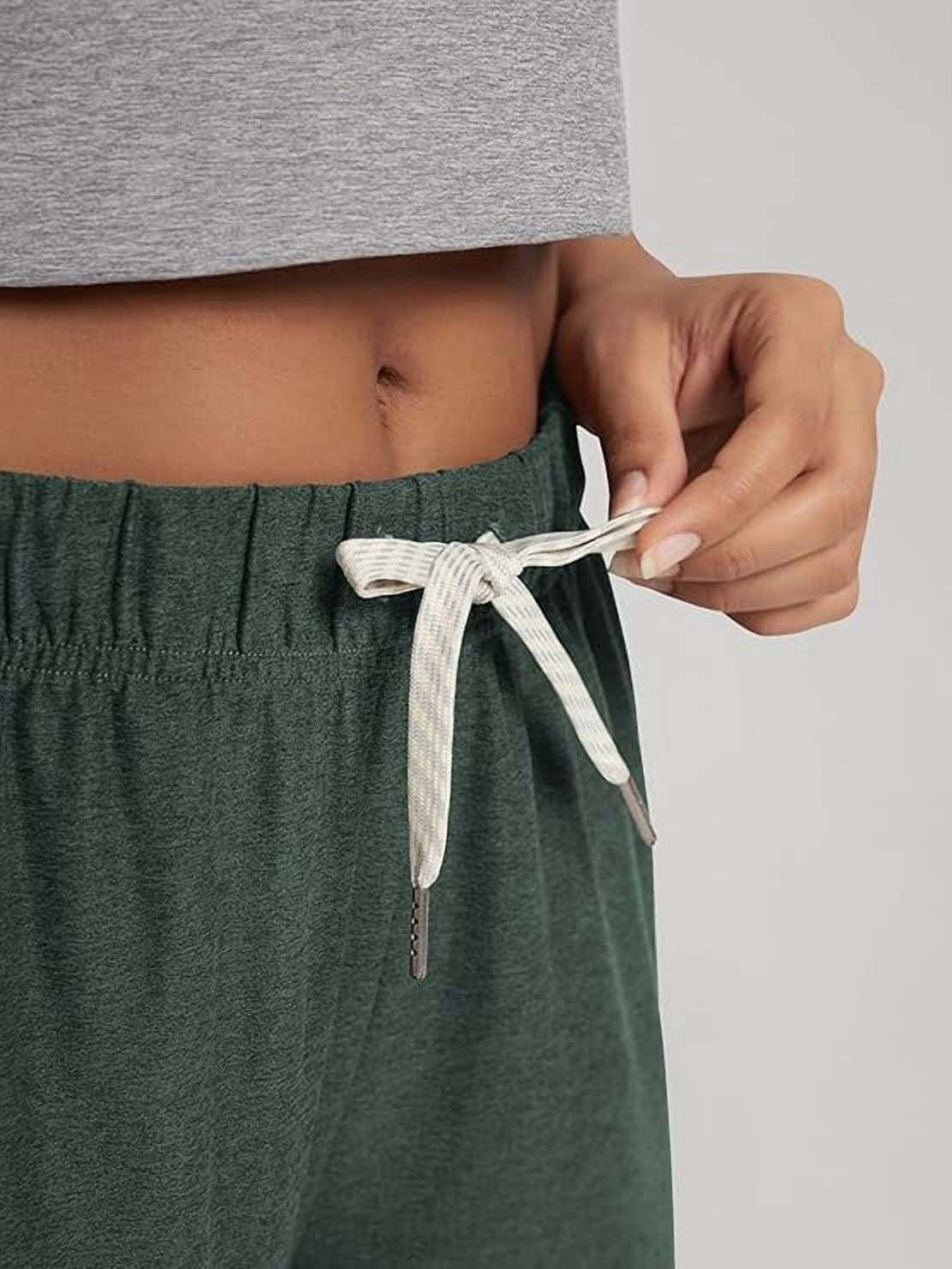 Wide Leg Pants for Women High Waisted Lounge Sweatpants with Pockets Adjustable Drawstring for Everyday Wear
